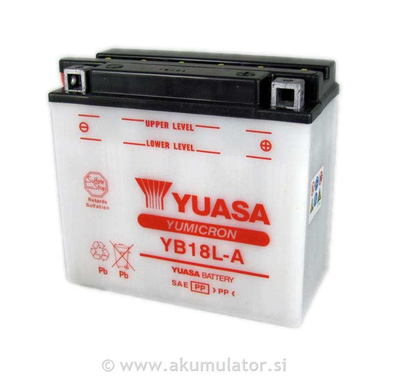 Moto akumulator YUASA YB18L-A 12V 18Ah