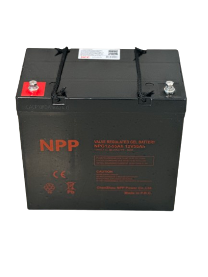 Ciklični gel akumulator 55Ah 12V NPP