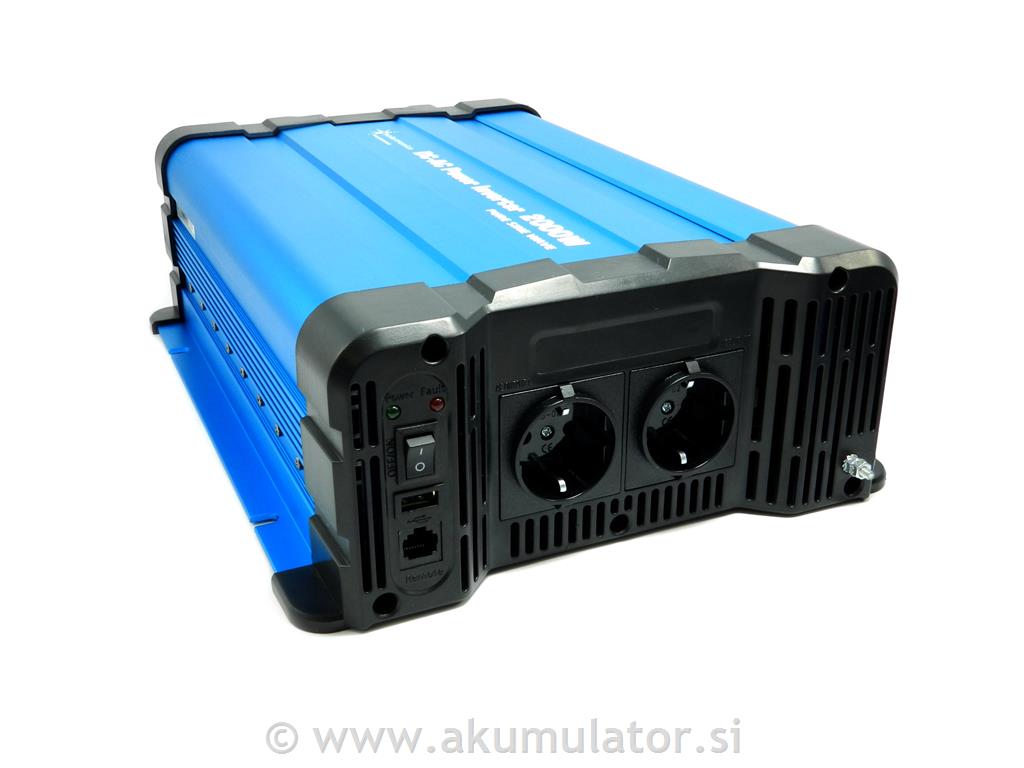 Razsmernik 2000W 24V čisti sinus